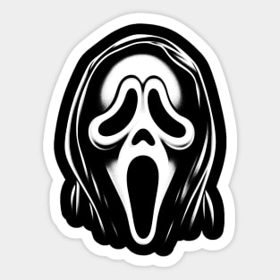 Ghostface - Scream Classic Movie Villain Sticker